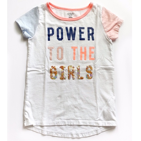 Carter's Other - Carter’s Sequin Graphic T-Shirt Size 6/6X